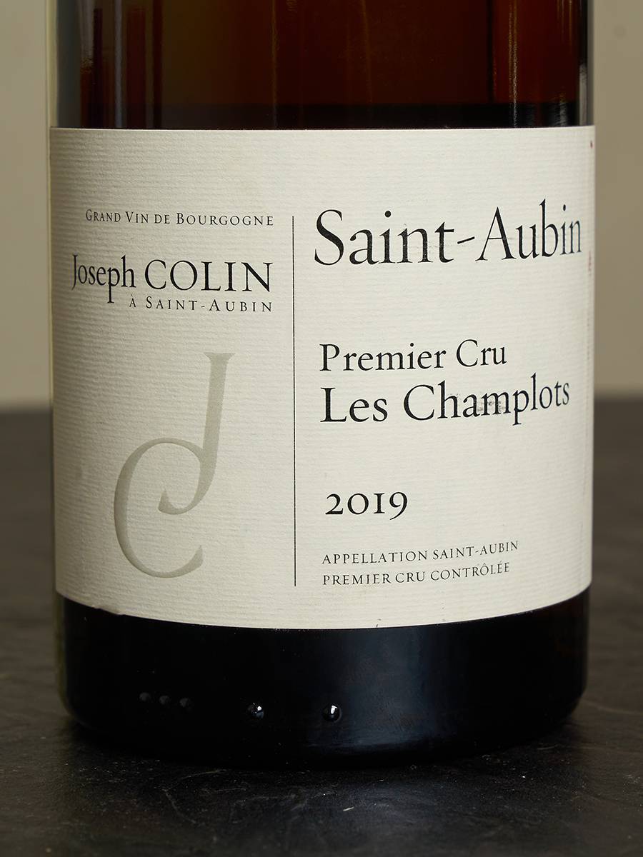 Вино Domaine Joseph Colin Saint-Aubin 1-er Cru La Chateniere 2019 / Сент-Обен Премье Крю Жозеф Колин Ля Шатаньер