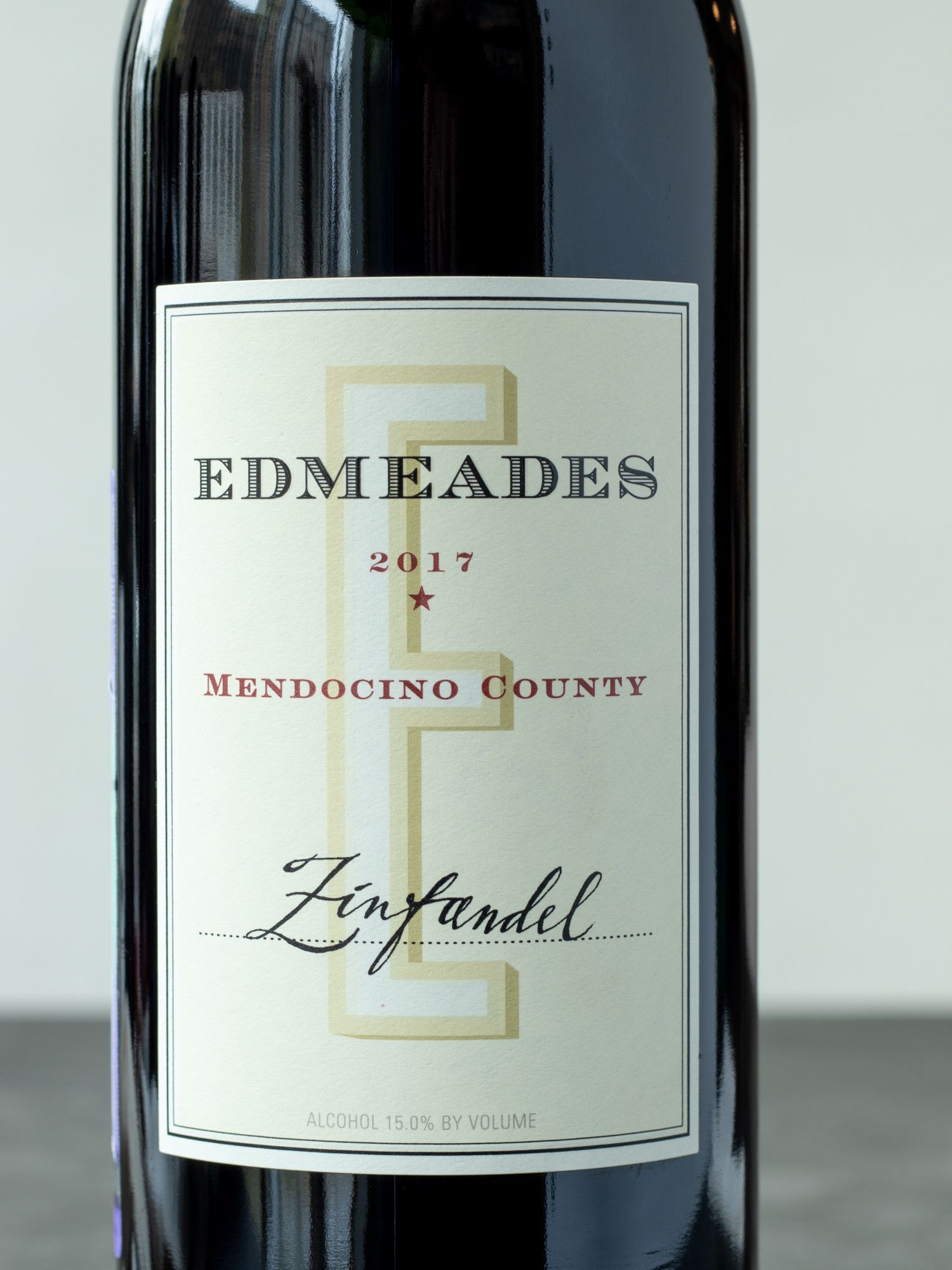 Вино Edmeades Zinfandel Mendocino County / Эдмеадес Зинфандель Мендосино