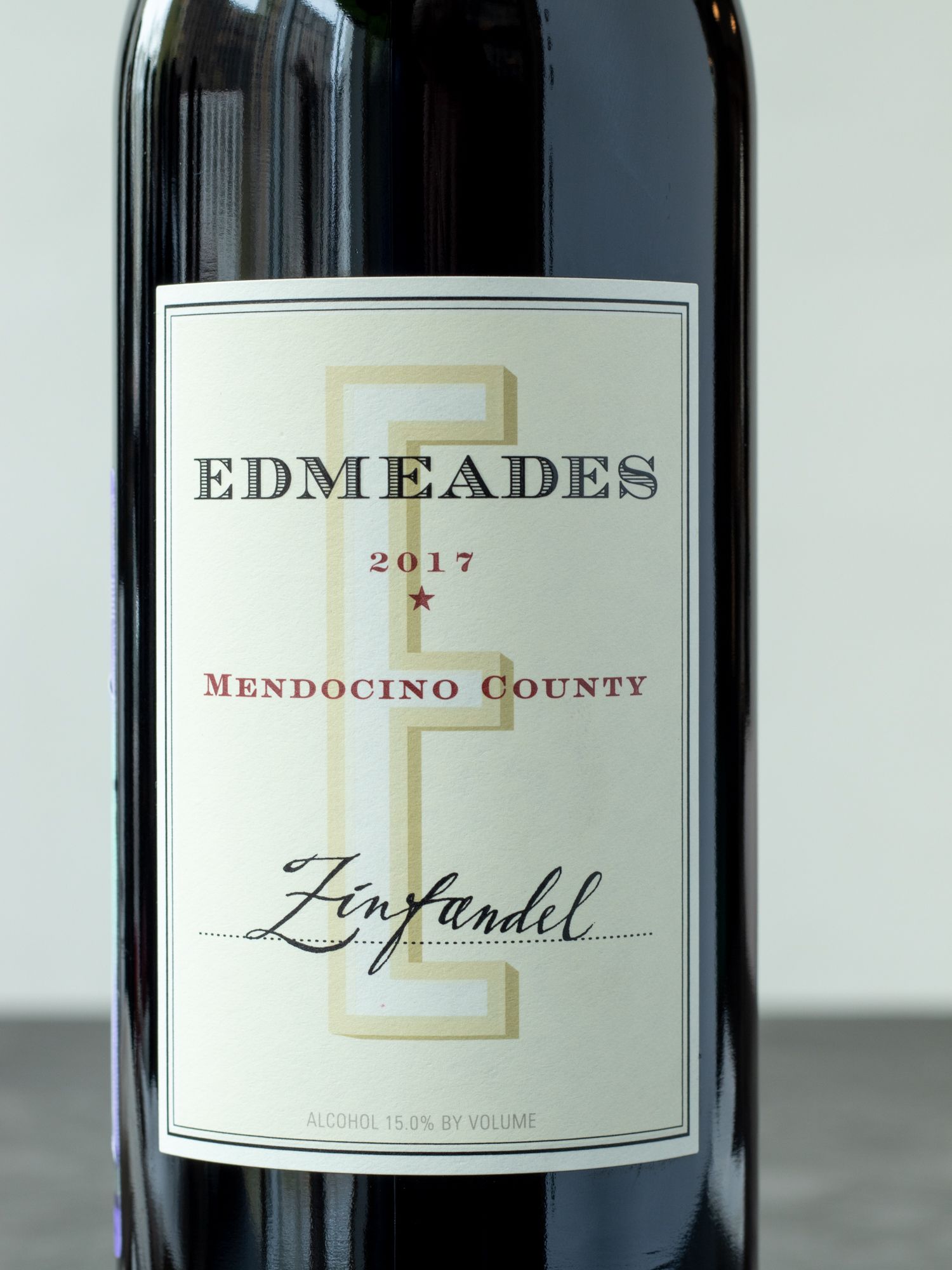 Купить вино Edmeades Zinfandel Mendocino County в винном ресторане Остерия цена Вино Edmeades Zinfandel Mendocino County / Эдмеадес Зинфандель Мендосино