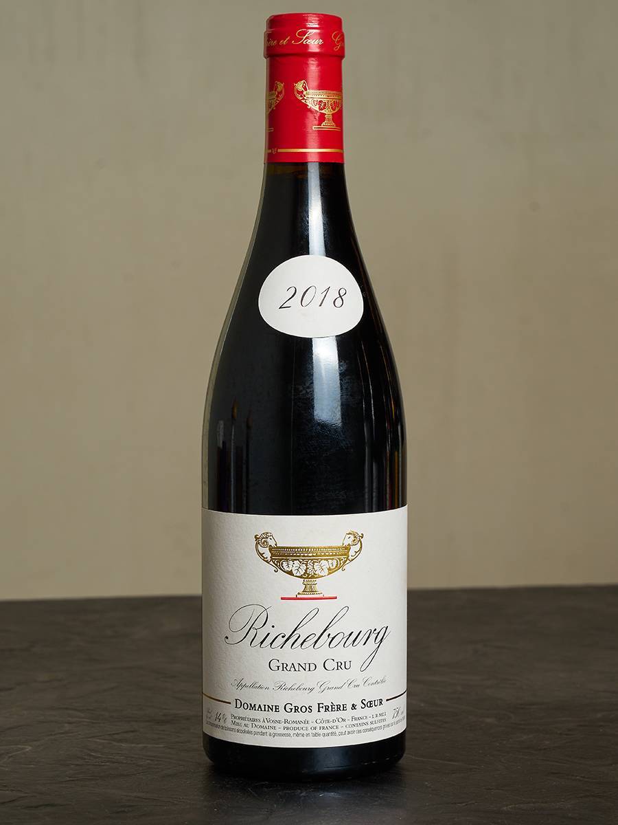 Вино Domaine Gros Frere et Soeur Richebourg Grand Cru 2018 купить в винном ресторане Остерия - лучшая цена Вино Domaine Gros Frere et Soeur Richebourg Grand Cru 2018 / Домен Гро Фрер э Сёр Ришбур Гран Крю