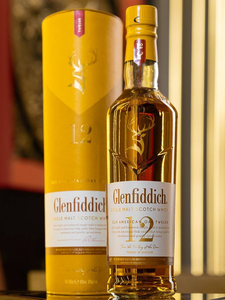 Подарочная упаковка Glenfiddich American Oak 12 Years Old