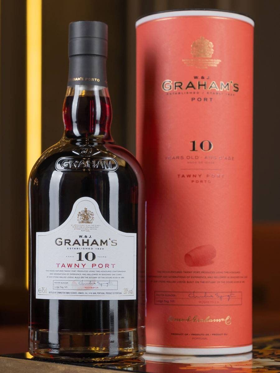 Портвейн Grahams 10 Year Old Tawny Port / Грэмс Энджд Тони Порт 10 лет