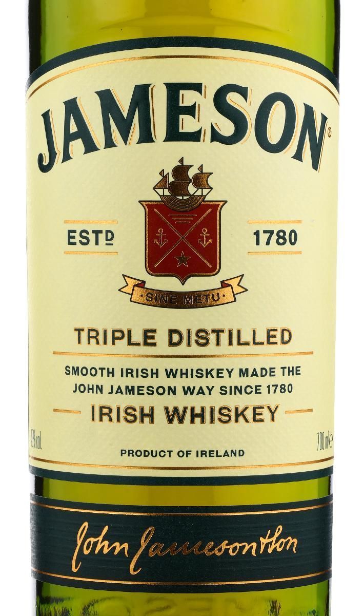 Виски Jameson 0.5 л купить лучшая цена в ресторане Виски Jameson / Джеймсон