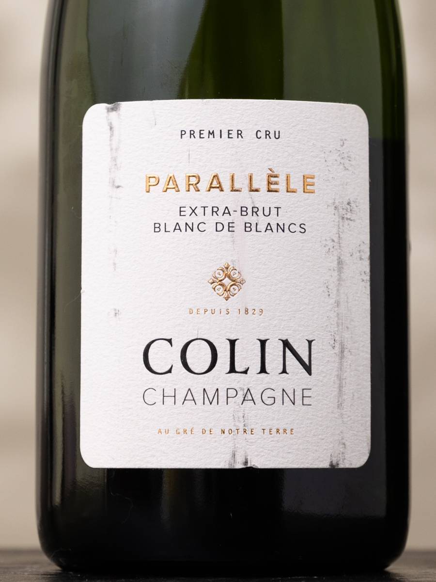 Этикетка Colin Parallele Blanc de Blancs Extra Brut