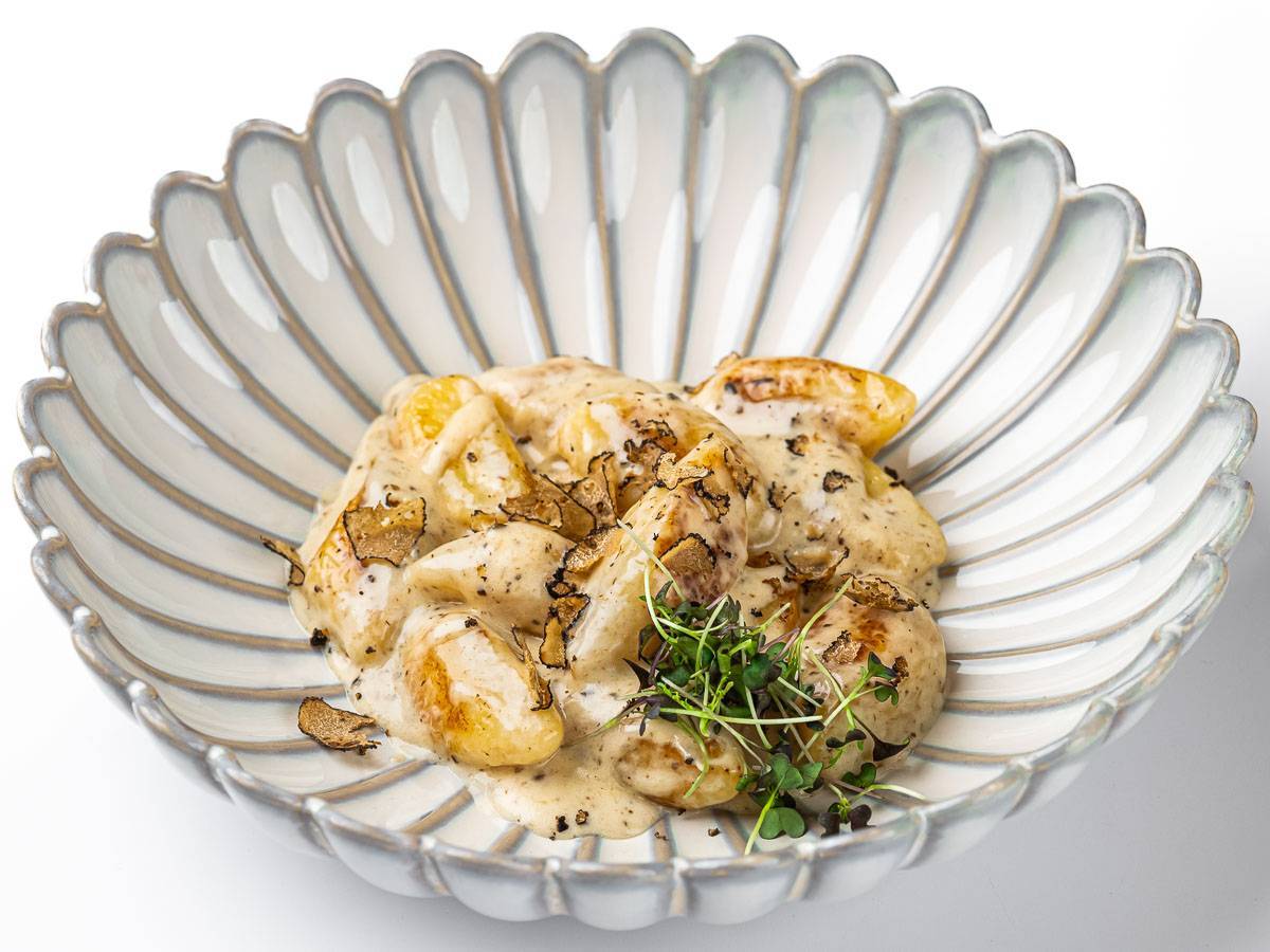 Ньокки в сливочно-трюфельном соусе