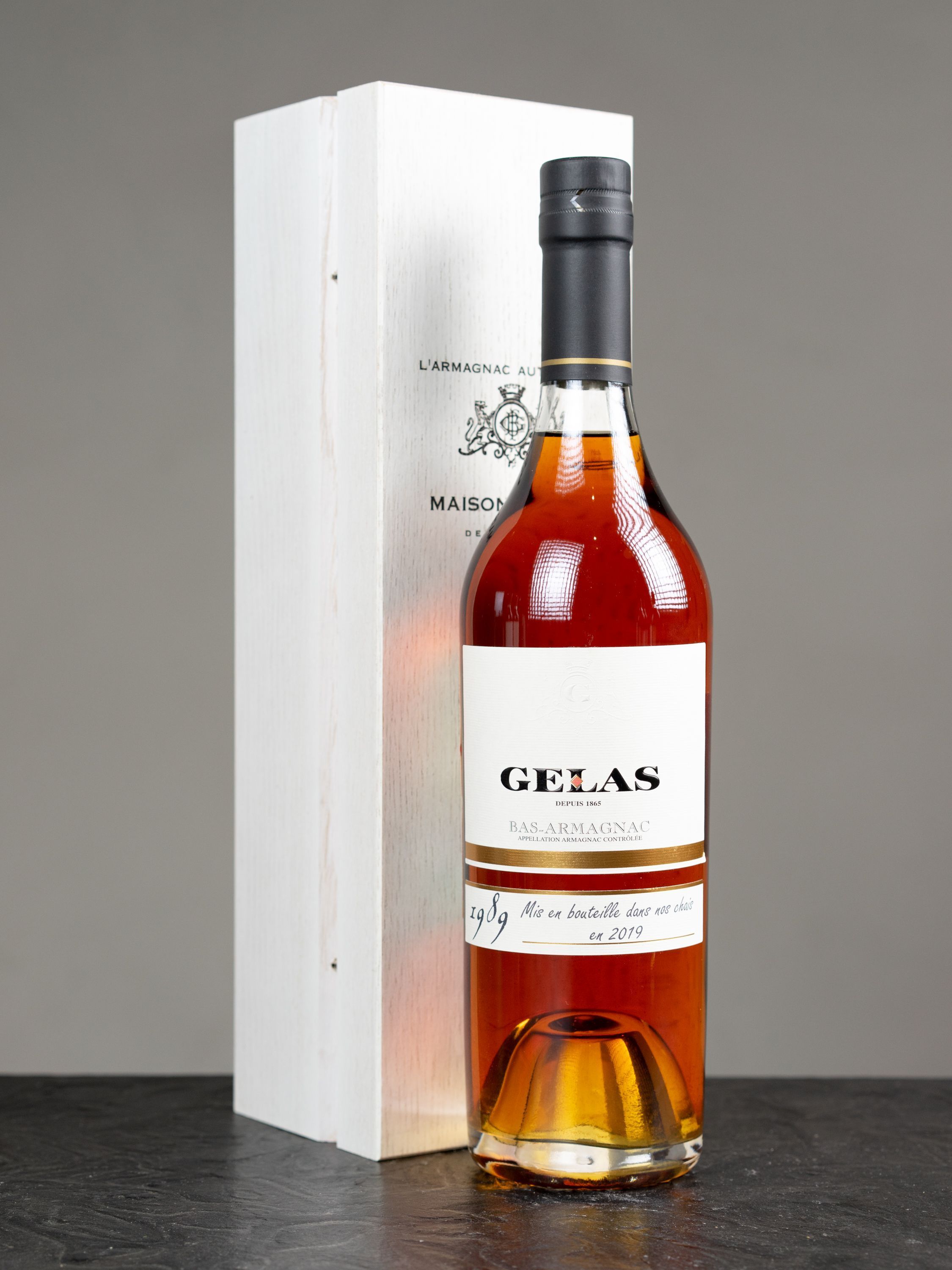 Арманьяк Gelas Bas Armagnac 1989 купить в ресторана Остерия - лучшая цена Арманьяк Gelas Bas Armagnac 1989 / Желас Ба Арманьяк 1989