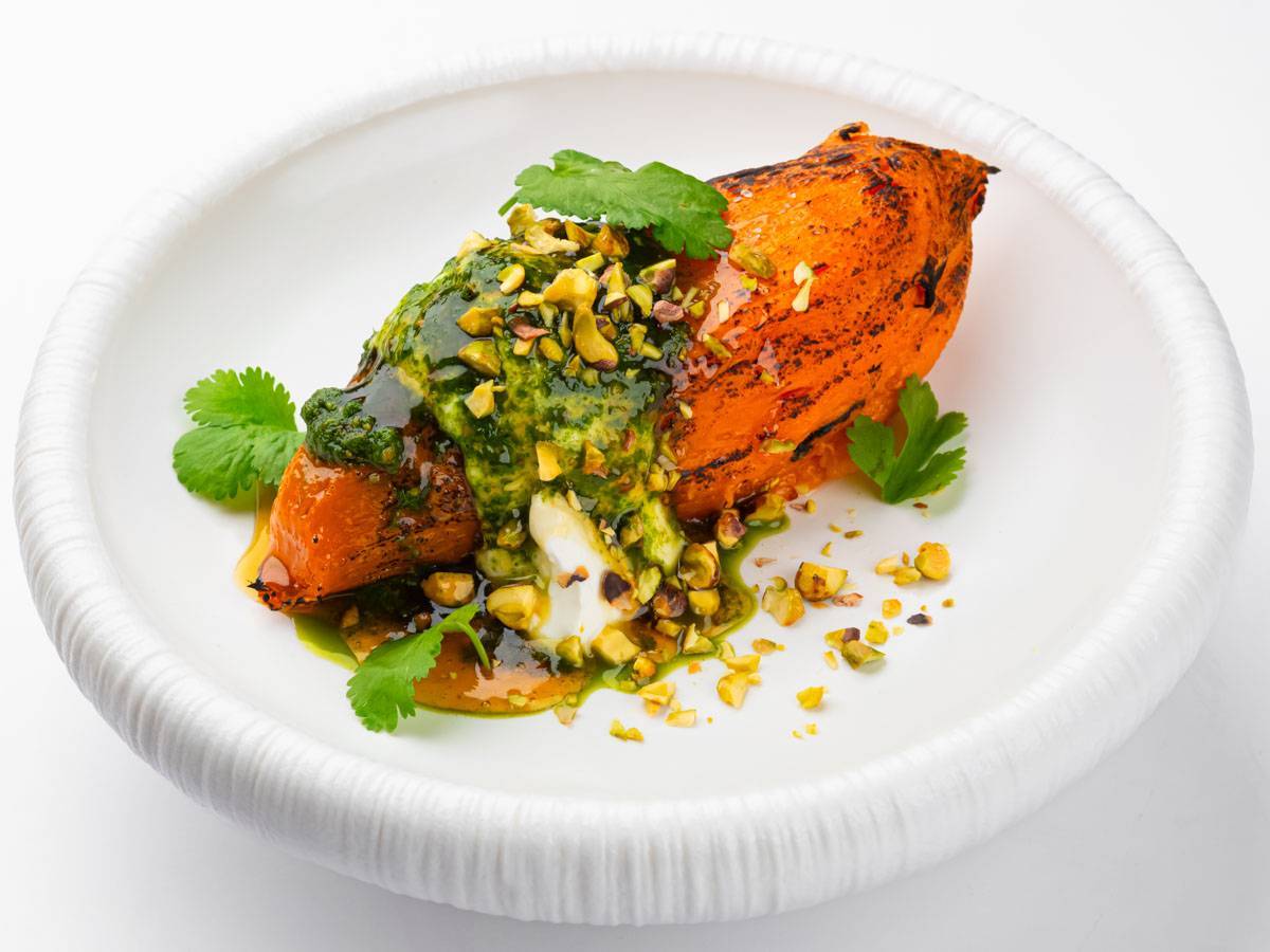 Батат запеченный