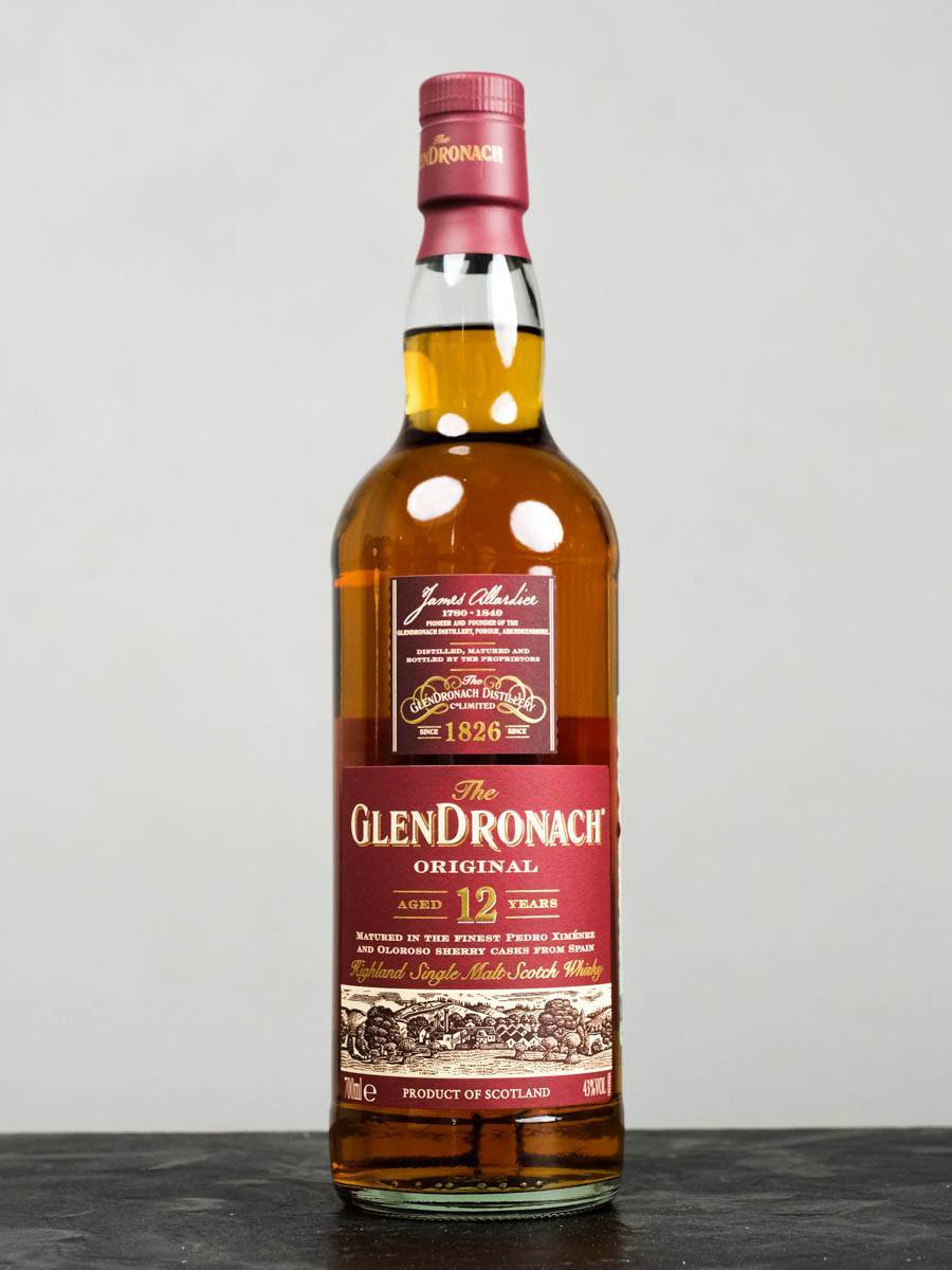 Виски Glendronach Original 12 YO купить в ресторане Остерия лучшая цена Виски Glendronach Original 12 YO / Глендронах Ориджинал 12 лет