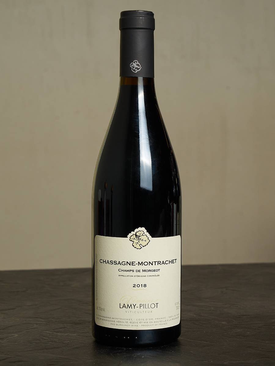 Вино Domaine Lamy-Pillot Chassagne-Montrachet Morgeot 2018 / Шассань-Монраше Домэн Лами Пийо Шам де Моржо