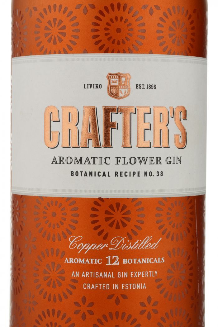 Джин Crafters Aromatic Flower Gin / Крафтерс Ароматик Флауер