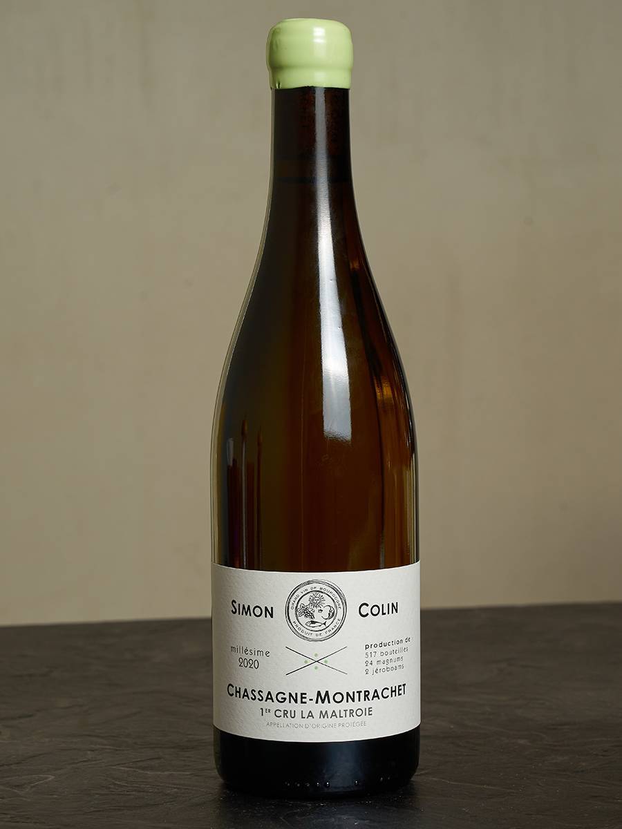 Вино Simon Colin Chassagne-Montrachet 1-er Cru La Maltroie 2020 купить в винном ресторане Остерия - лучшая цена Вино Simon Colin Chassagne-Montrachet 1-er Cru La Maltroie 2020 / Симон Колин Шассань-Монраше Премье Крю Ля Мальтруа