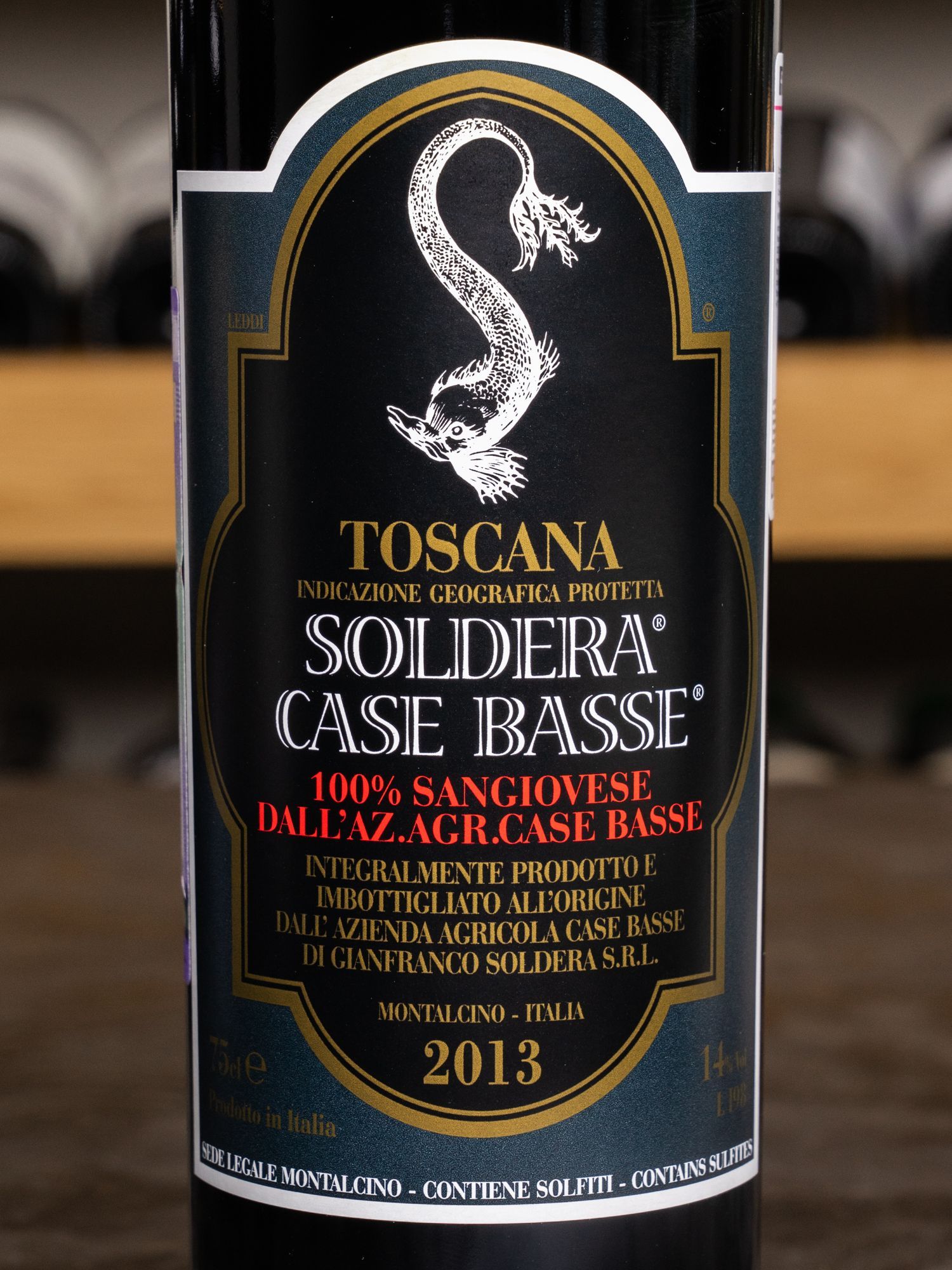 Вино Case Basse Soldera Sangiovese Toscana / Казе Бассе Сольдера Санджовезе