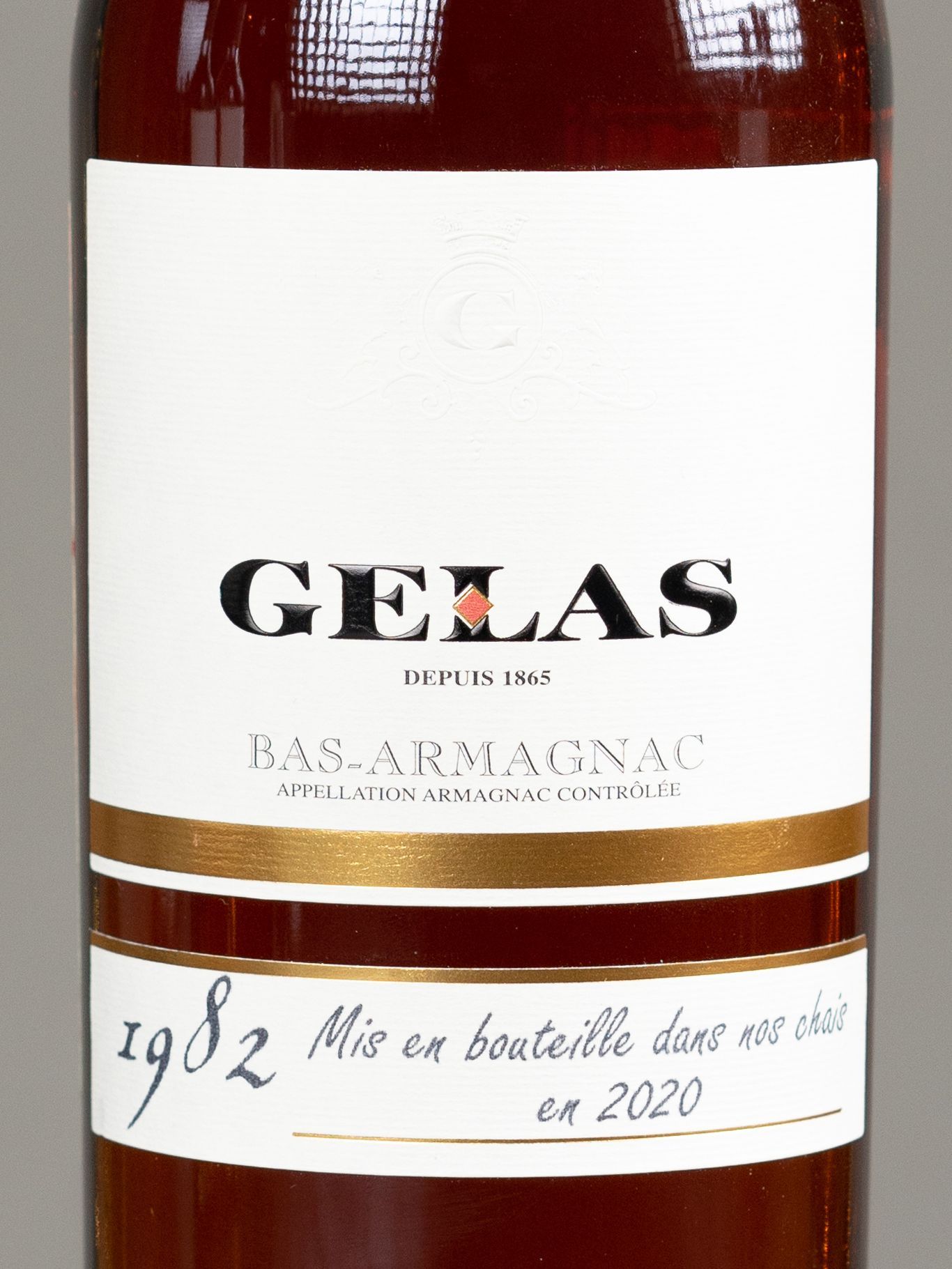 Арманьяк Gelas Bas Armagnac 1982 купить в ресторана Остерия - лучшая цена Арманьяк Gelas Bas Armagnac 1982 / Желас Ба Арманьяк 1982