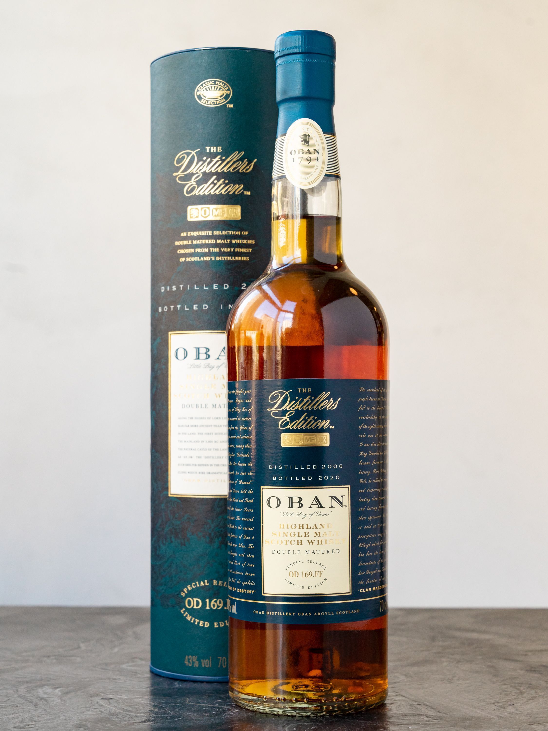 Виски Oban Double aging купить в ресторане Остерия - лучшая цена Виски Oban Double aging / Оубэн Двойная выдержка