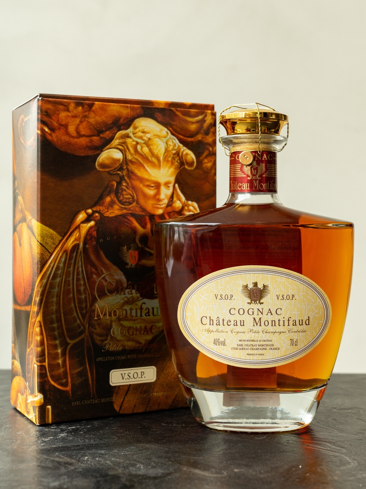 Коньяк Chateau de Montifaud VSOP купить в винном ресторане Остерия Амичи - лучшая цена Коньяк Chateau de Montifaud VSOP / Пти Шампань Шато де Монтифо ВСОП