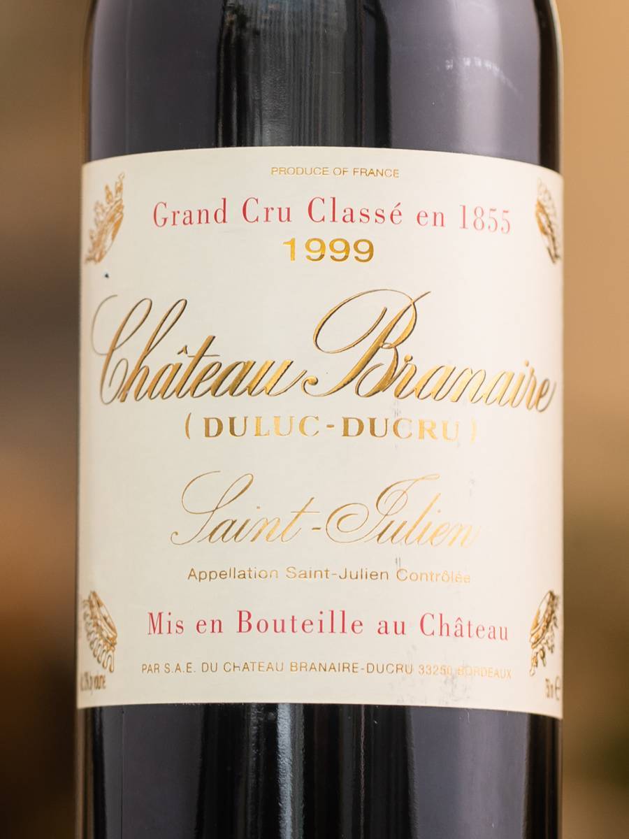 Вино Chateau Branaire-Ducru Saint-Julien Grand Cru Classe 1999 / Шато Бранер-Дюкрю Сен-Жюльен Гран Крю Классе
