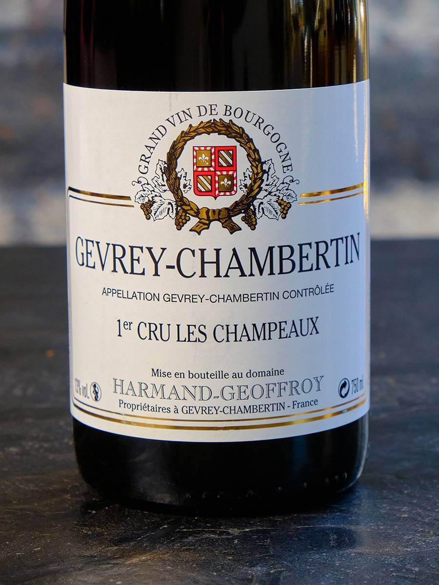 Domaine Harmand-Geoffroy Gevrey-Chambertin 1er Cru Les Champeaux 2016 купить в винном ресторане Остерия - лучшая цена Вино Domaine Harmand-Geoffroy Gevrey-Chambertin 1er Cru Les Champeaux 2016 / Домен Арман-Жеффруа Жевре-Шамбертен Премье Крю Ле Шампо