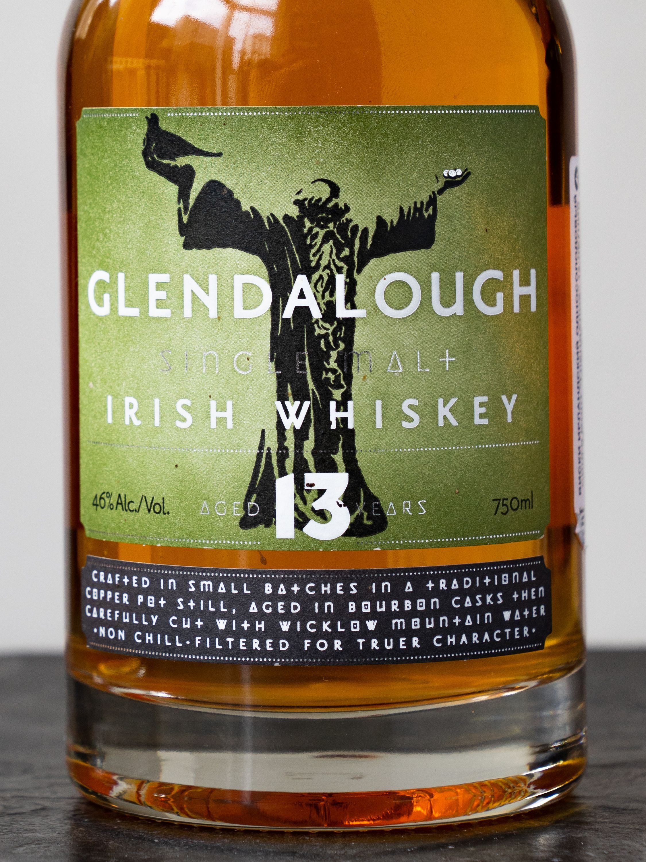 Этикетка Glendalough 13 y.o