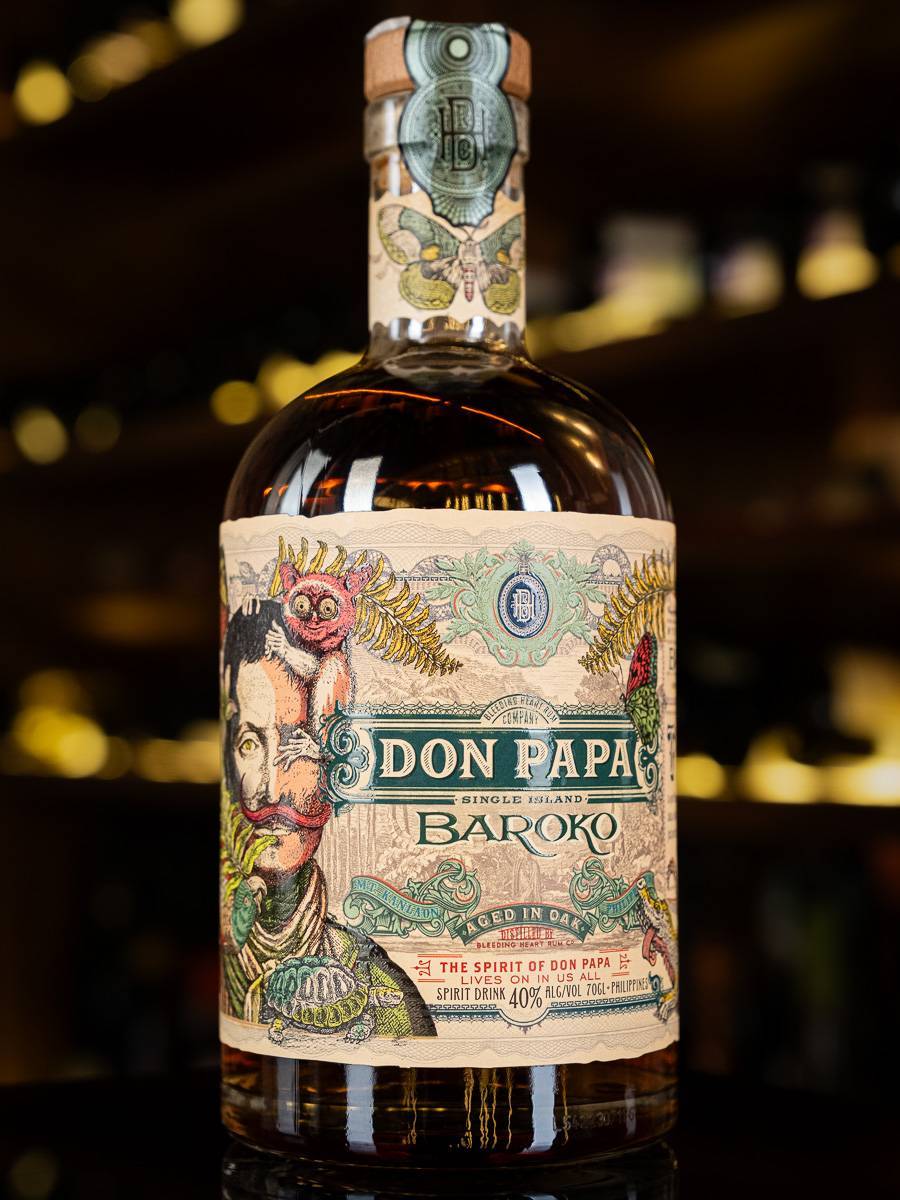 Купить ром Don Papa Baroko в ресторане Остерия цена Ром Don Papa Baroko / Дон Папа Бароко