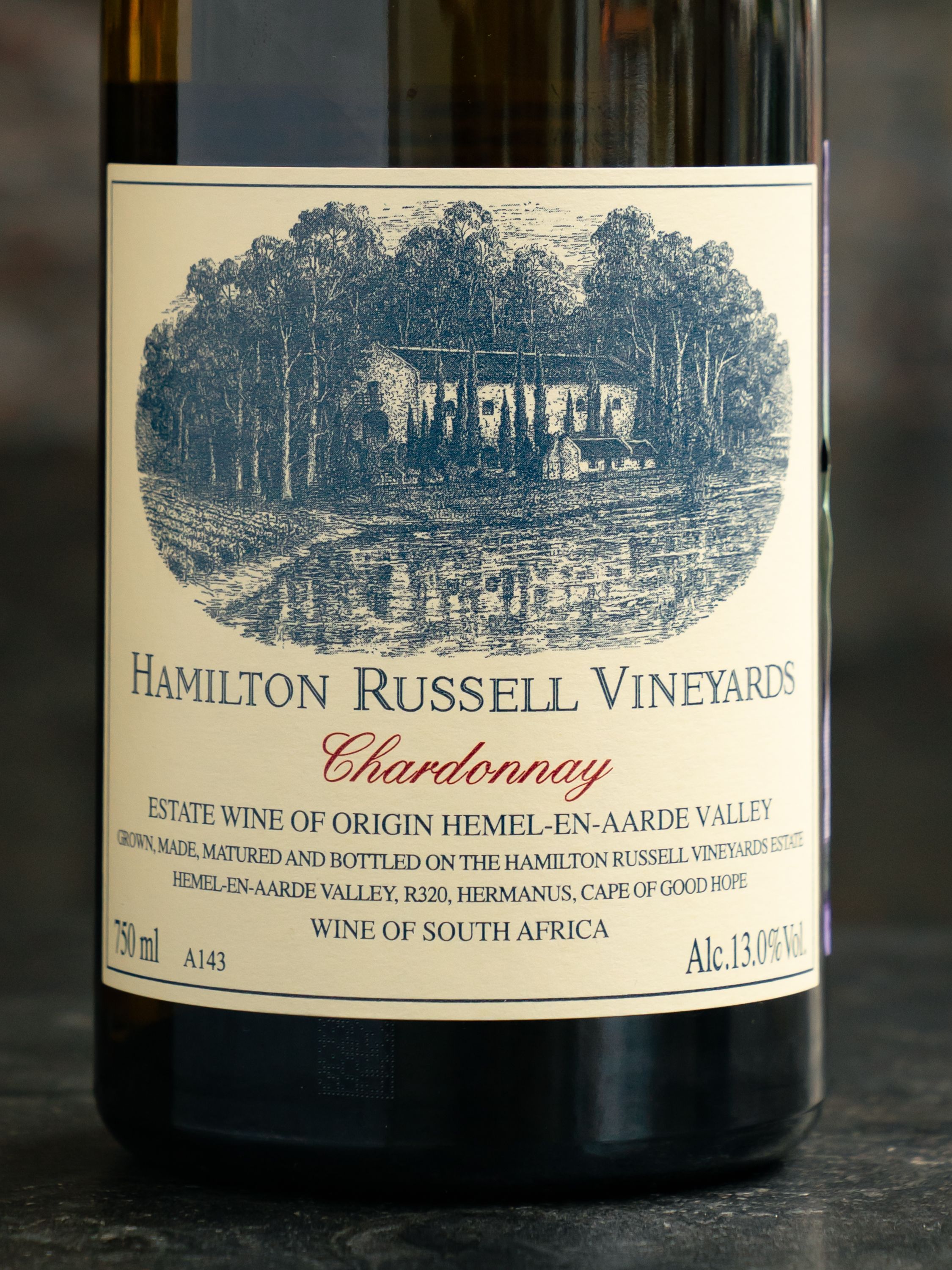 Вино Hamilton Russell Vineyards Chardonnay Hemel-en-Aarde Valley / Гамильтон Рассел Виньярдс Шардоне