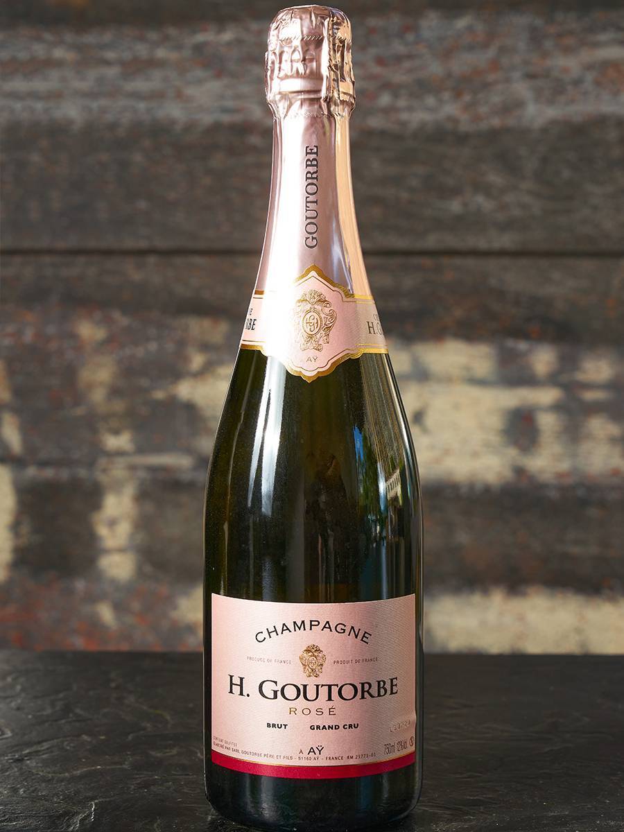 Шампанское H.Goutorbe Brut Rose Grand Cru купить в винном ресторане Остерия - лучшая цена Шампанское H.Goutorbe Brut Rose Grand Cru / А. Гуторб Розе Гран Крю