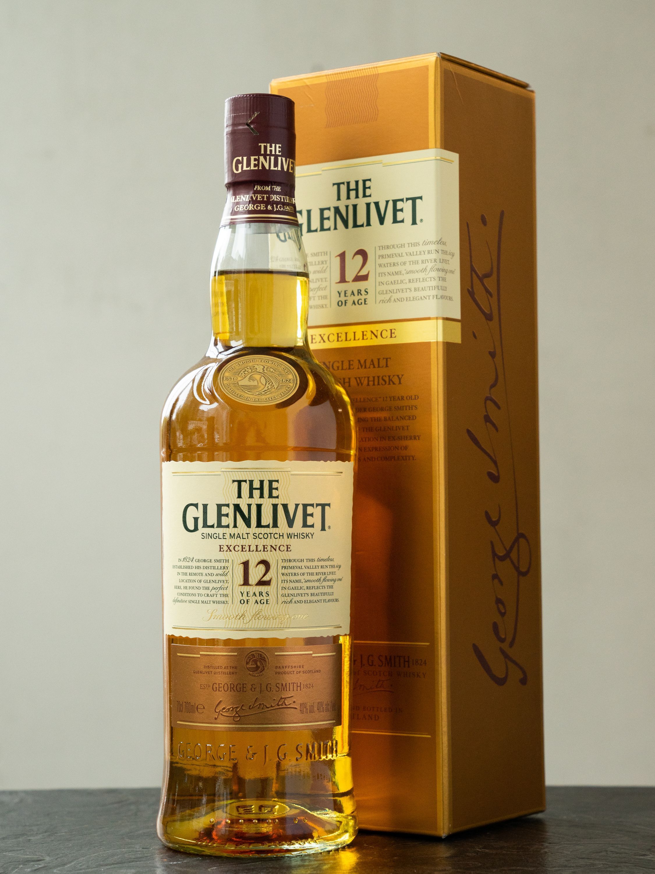 Виски Glenlivet 12 y.o. лучшая цена в ресторане Амичи Виски Glenlivet 12 y.o. / Гленливет 12 лет
