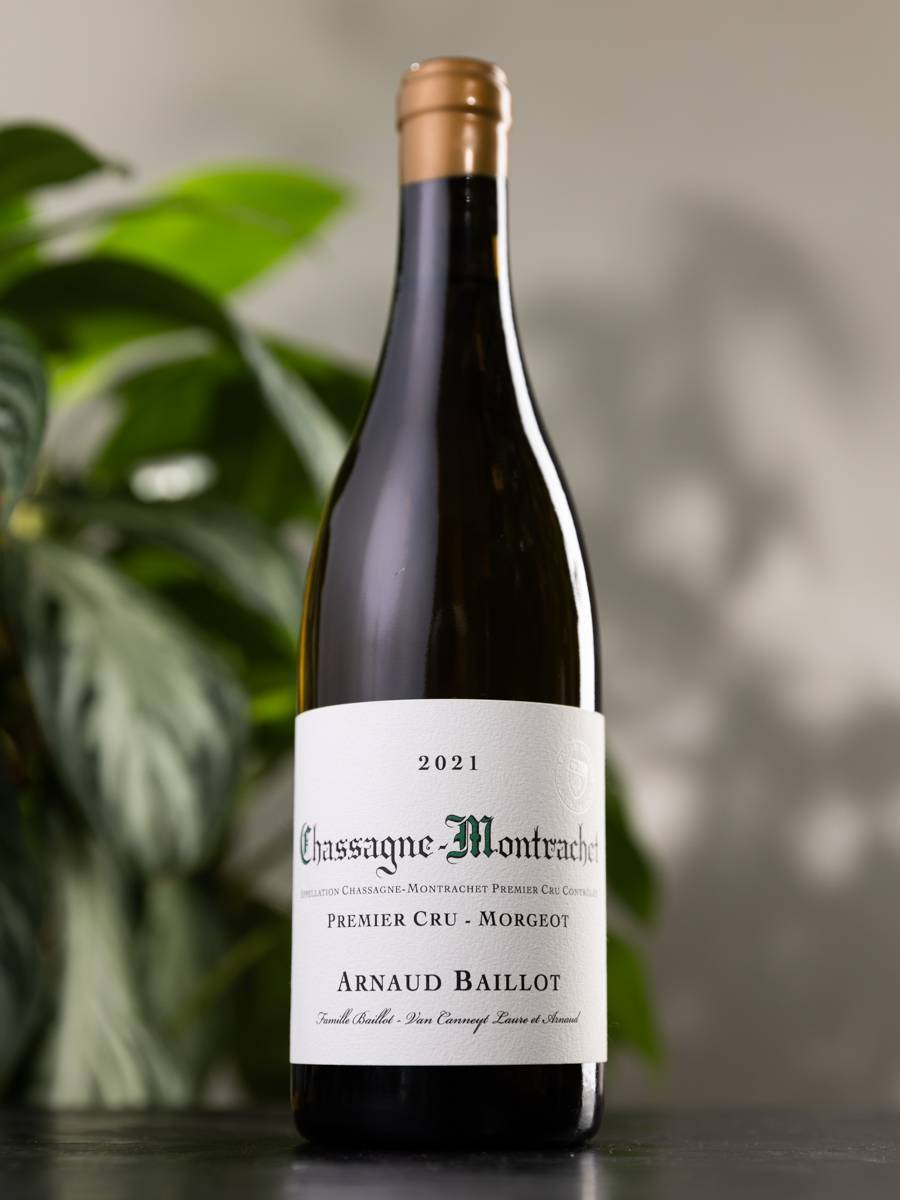 Вино Chassagne-Montrachet Premier Morgeot Arnaud Baillot 2021 / Шассань-Монрашэ Премье Крю Моржо Арно Байо