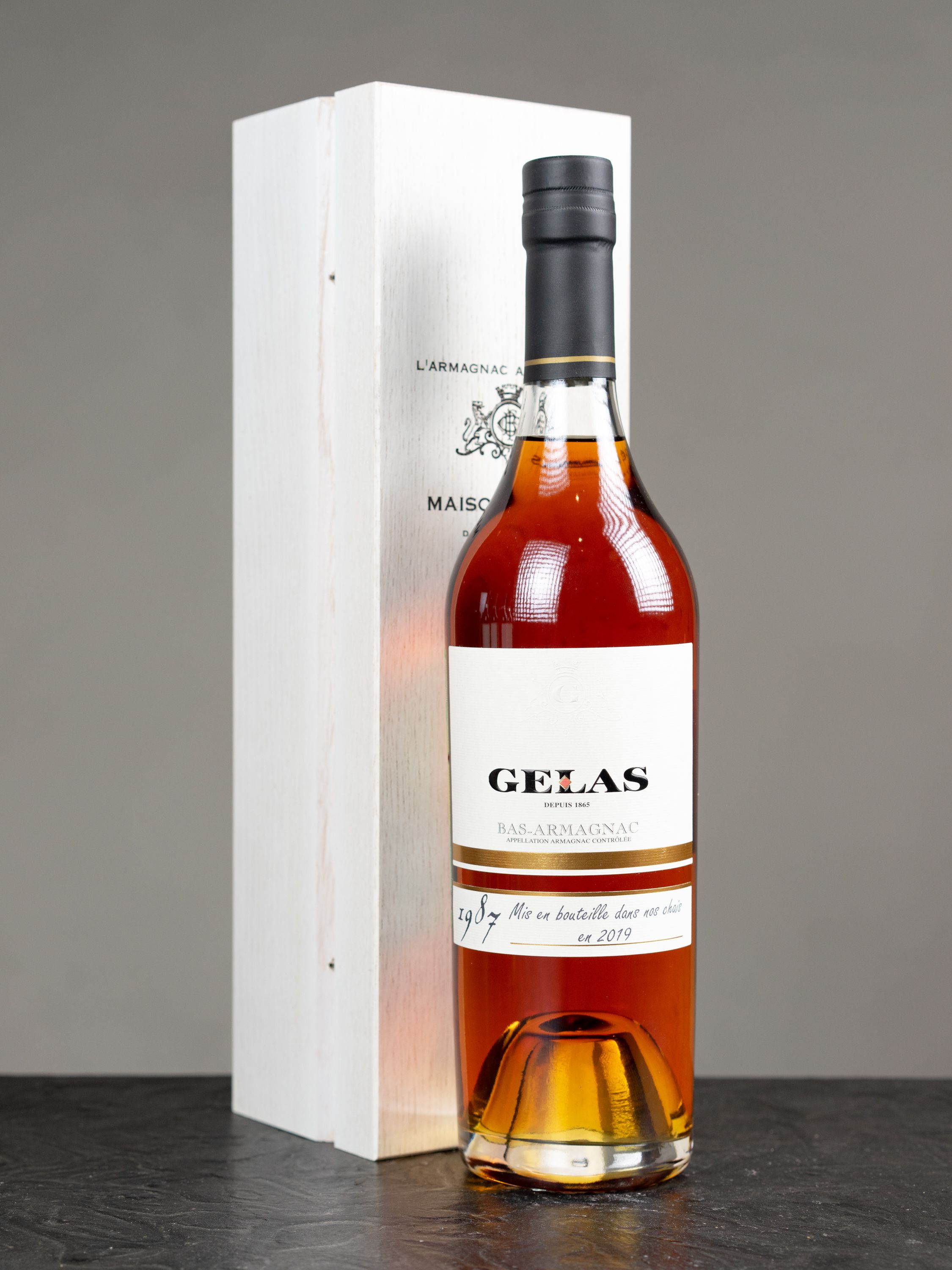Арманьяк Gelas Bas Armagnac 1987 купить в ресторана Остерия - лучшая цена Арманьяк Gelas Bas Armagnac 1987 / Желас Ба Арманьяк 1987