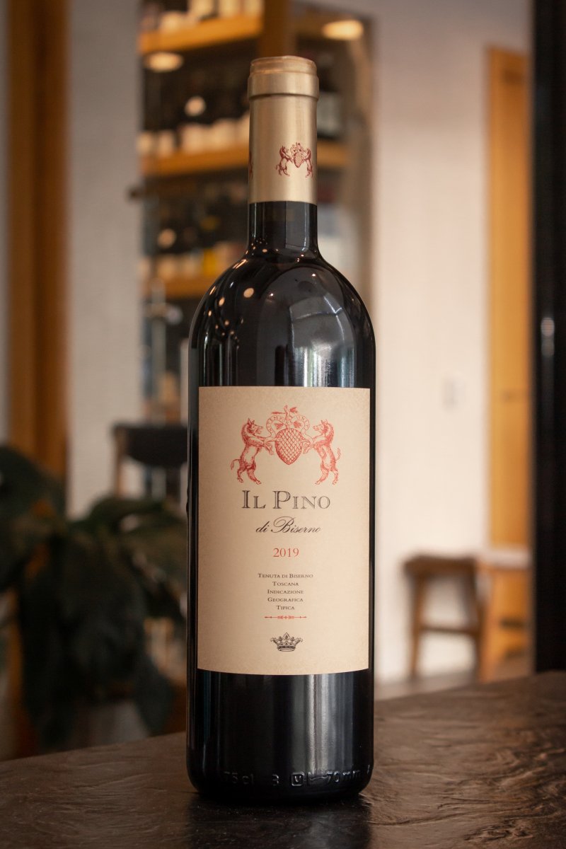 Вино Il Pino di Biserno Toscana 2019 купить в винном ресторане Остерия - лучшая цена Вино Il Pino di Biserno Toscana 2019 / Иль Пино ди Бизерно 2019