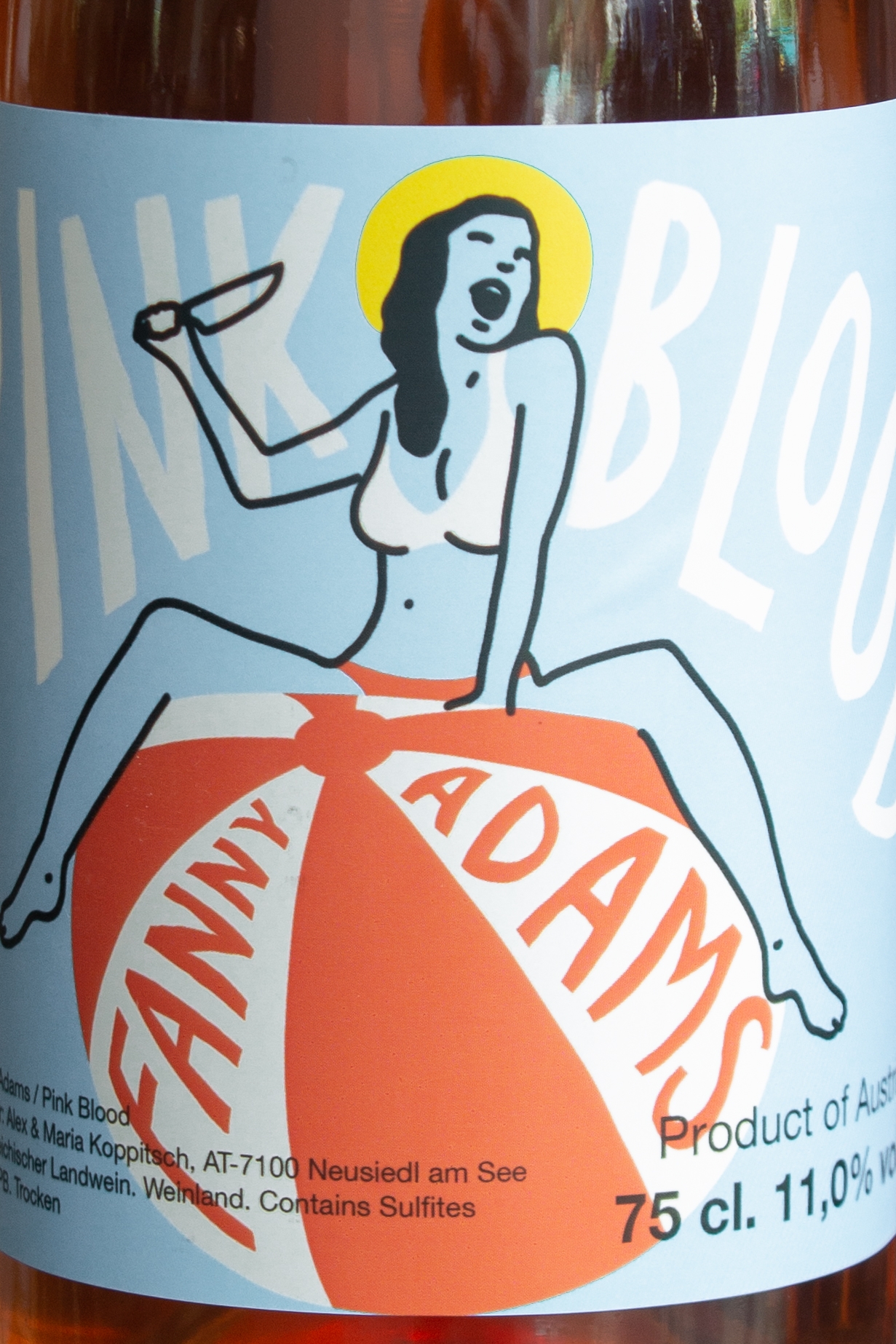 Вино Fanny Adams Pink Blood купить в винном ресторане Остерия - лучшая цена Вино Fanny Adams Pink Blood / Фанни Адамс Пинк Блад
