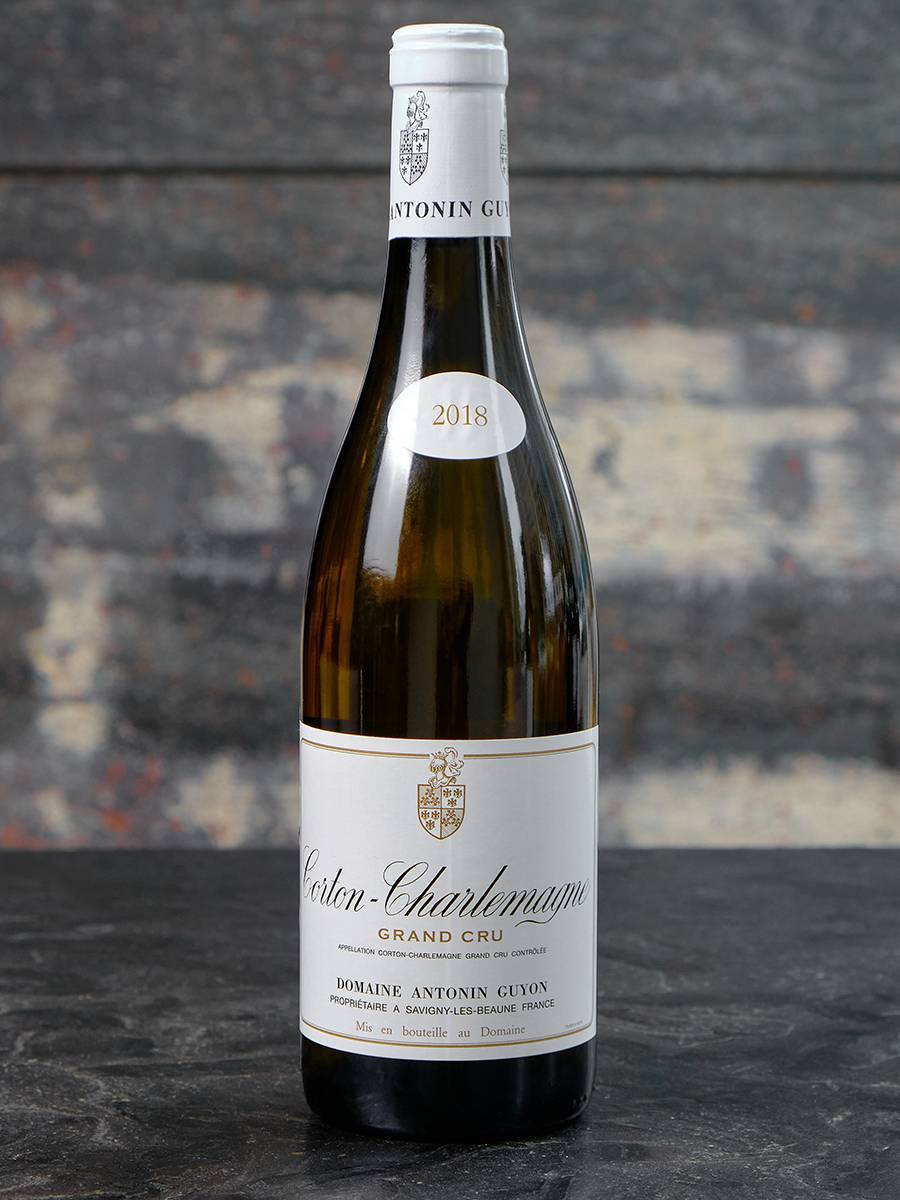 Вино Corton Charlemagne Gran Cru Domaine Antonin Guyon 2018 купить в винном ресторане Остерия - лучшая цена Вино Corton Charlemagne Gran Cru Domaine Antonin Guyon 2018 / Кортон-Шарлемань Гран Крю Домен Антонен Гийон