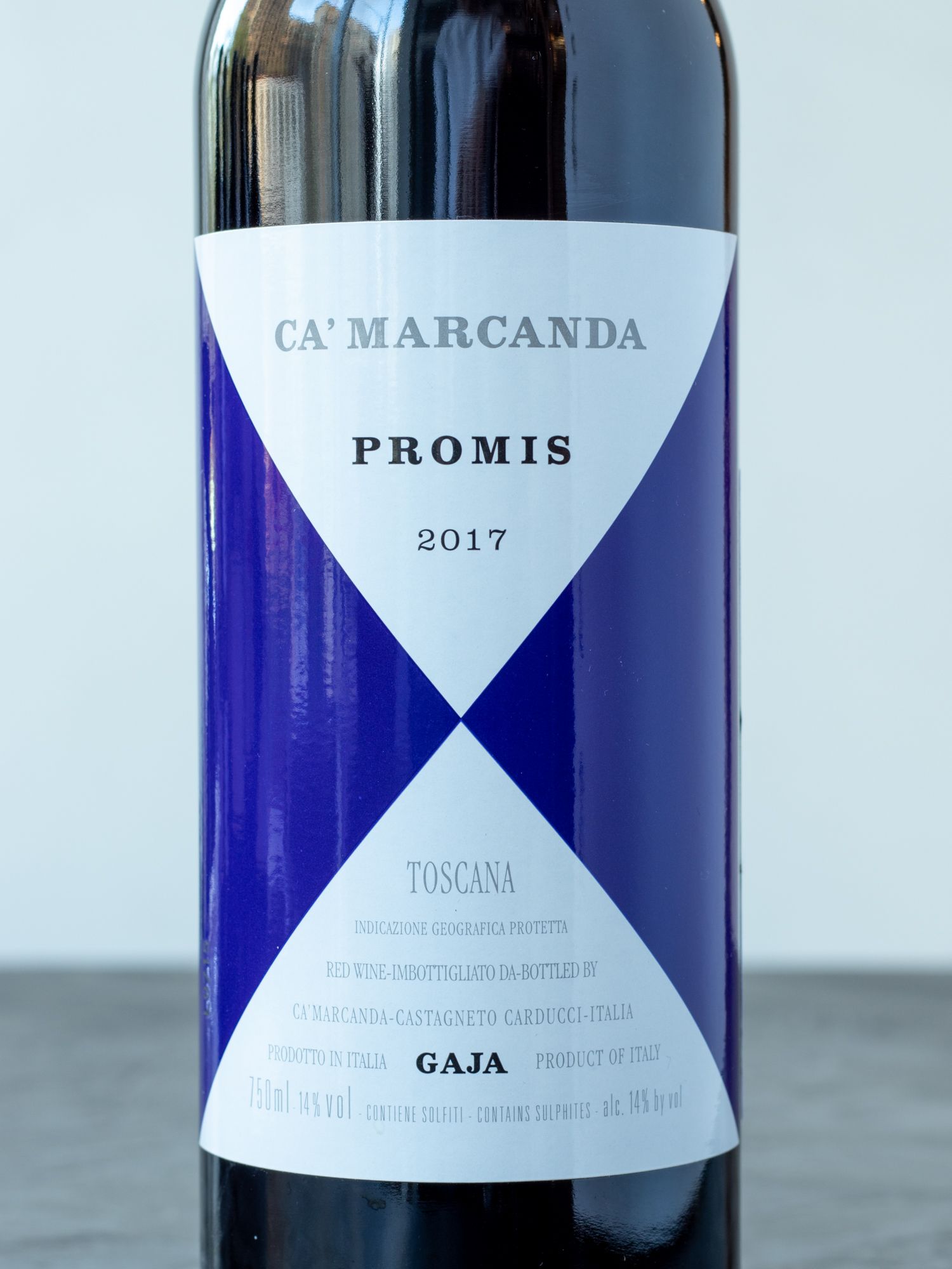 Купить вино Gaja Promis Ca Marcanda в винном ресторане Остерия Амичи цена Вино Gaja Promis Ca Marcanda / Ка Промис Марканда