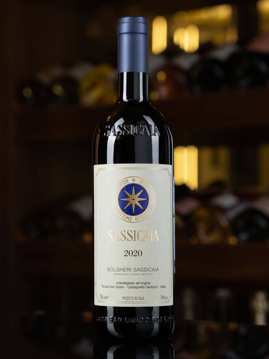 Вино Sassicaia Bolgheri 2020 / Сассикайя Болгери