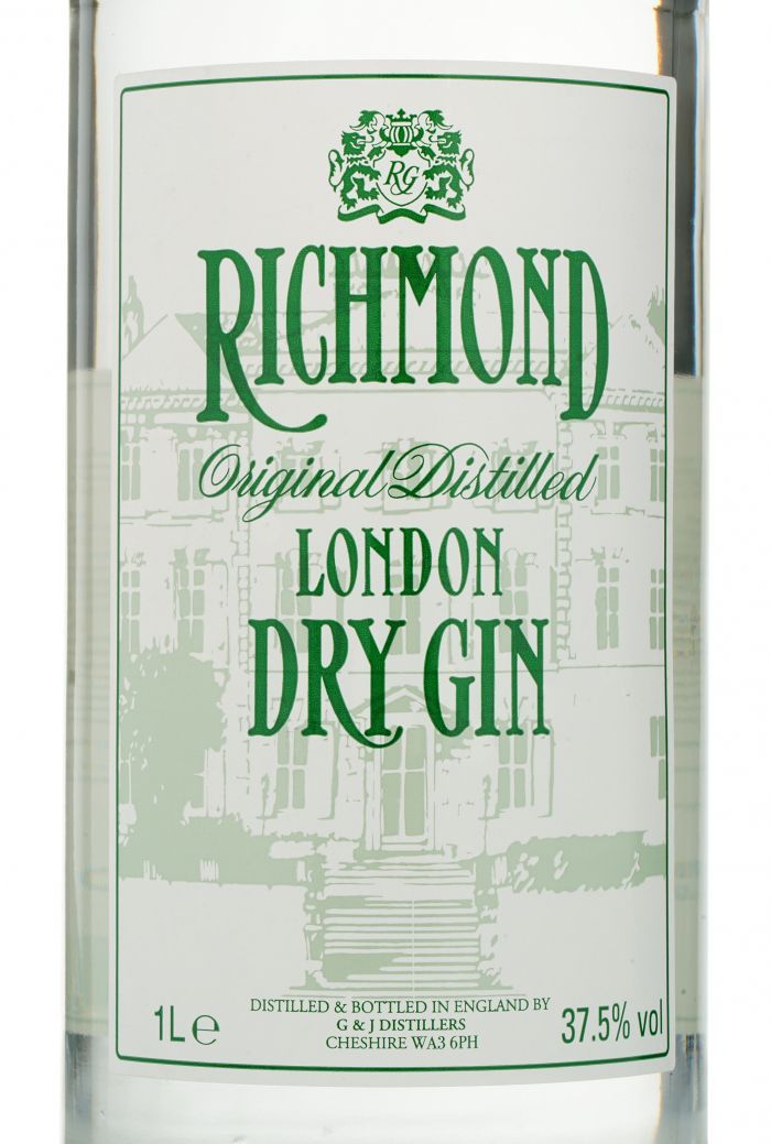 Джин Gin Richmond London Dry купить в винном ресторане Остерия Амичи - лучшая цена Джин Gin Richmond London Dry / Ричмонд Лондон Драй