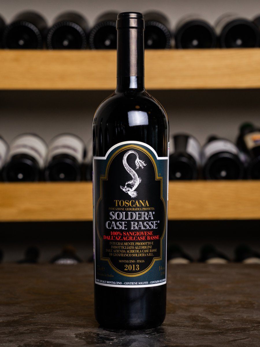 Купить вино Case Basse Soldera Sangiovese Toscana в винном ресторане Остерия цена Вино Case Basse Soldera Sangiovese Toscana / Казе Бассе Сольдера Санджовезе