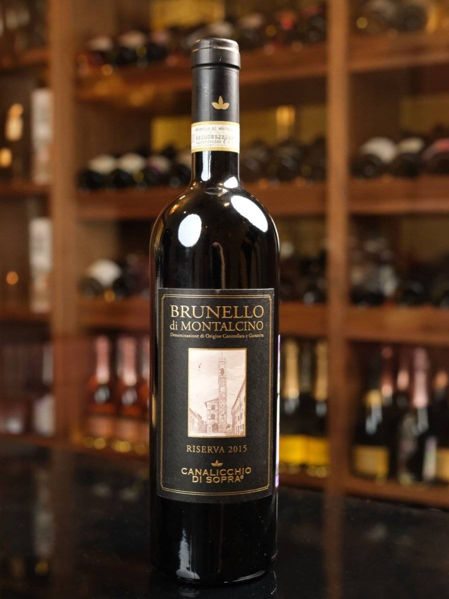 Вино Canalicchio di Sopra Brunello di Montalcino Riserva 2015 / Каналиккьо ди Сопра Брунелло ди Монтальчино Ризерва 2015