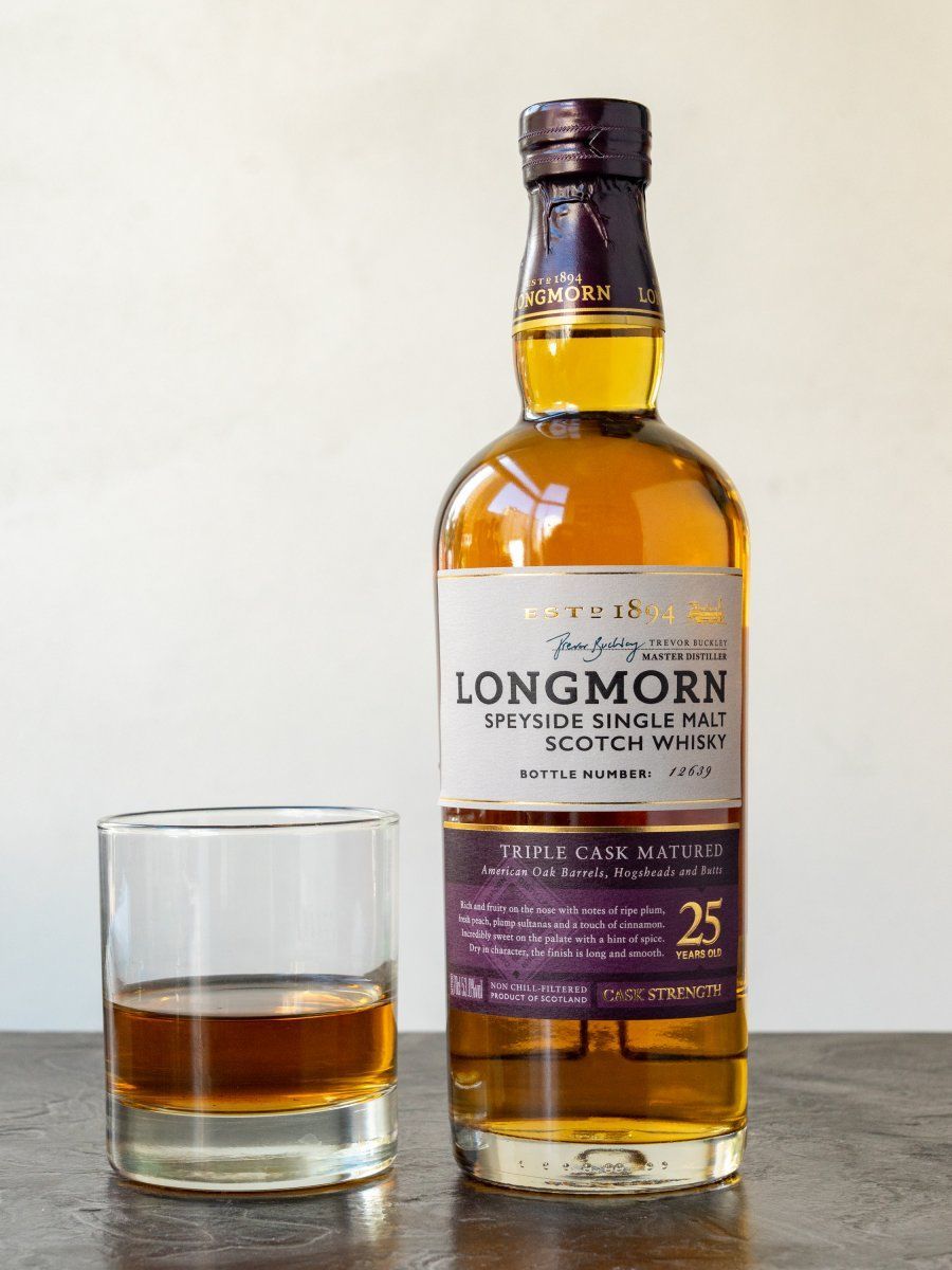 Виски Longmorn 25 Year Old купить в ресторане Остерия - лучшая цена Виски Longmorn 25 Year Old / Лонгморн 25 лет