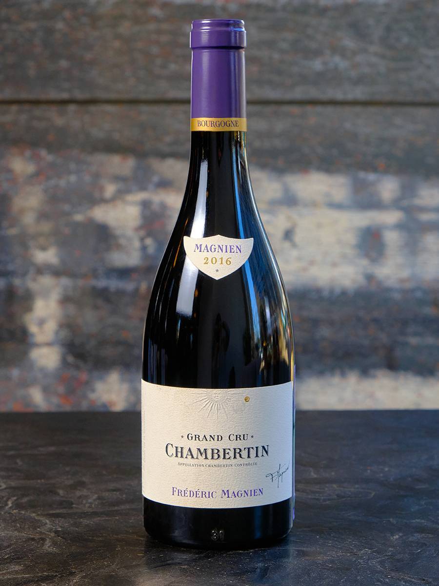 Вино Frederic Magnien Chambertin Grand Cru 2016 купить в винном ресторане Остерия - лучшая цена Вино Frederic Magnien Chambertin Grand Cru 2016 / Шамбертен Гран Крю Фредерик Маньен