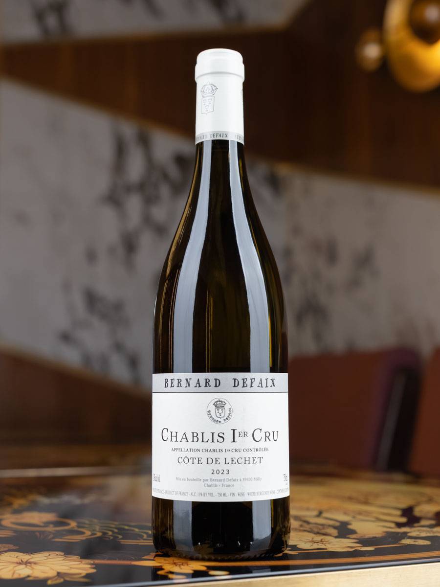 Вино Bernard Defaix Cote De Lechet Chablis Premier Cru / Шабли Премье Крю Кот де Леше Бернар Дефе