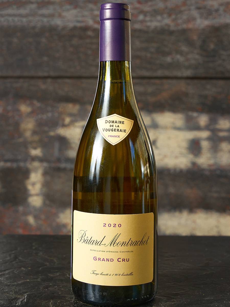 Вино Batard-Montrachet Grand Cru Domaine de la Vougeraie 2020 купить в винном ресторане Остерия - лучшая цена Вино Batard-Montrachet Grand Cru Domaine de la Vougeraie 2020 / Батар Монраше Гран Крю Домэн де ля Вужерэ