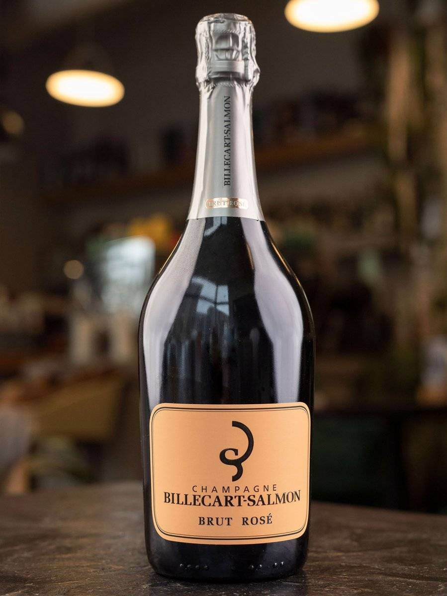 Шампанское Champagne Billecart-Salmon Brut Rose купить в винном ресторане Остерия - лучшая цена Шампанское Champagne Billecart-Salmon Brut Rose / Шампанское Билькар-Сальмон Розе Брют