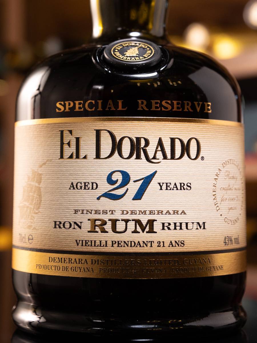 Ром El Dorado 21 Years купить в ресторане Остерия лучшая цена Москвы Ром El Dorado 21 Years / Эль Дорадо 21 год