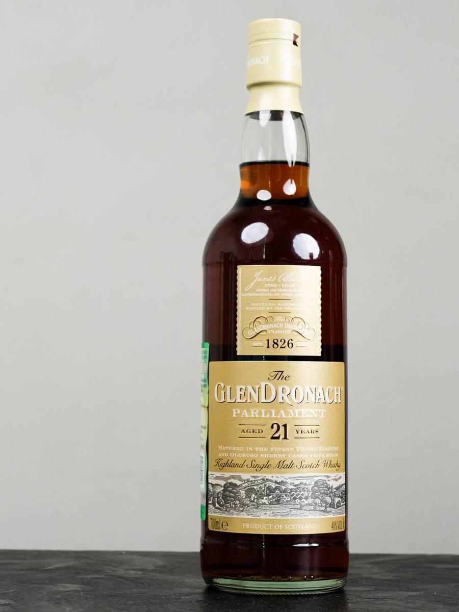 Виски Glendronach Parliament 21 YO купить в винном ресторане Osteria Amici - цена Виски Glendronach Parliament 21 YO / Глендронах Парламент 21 год
