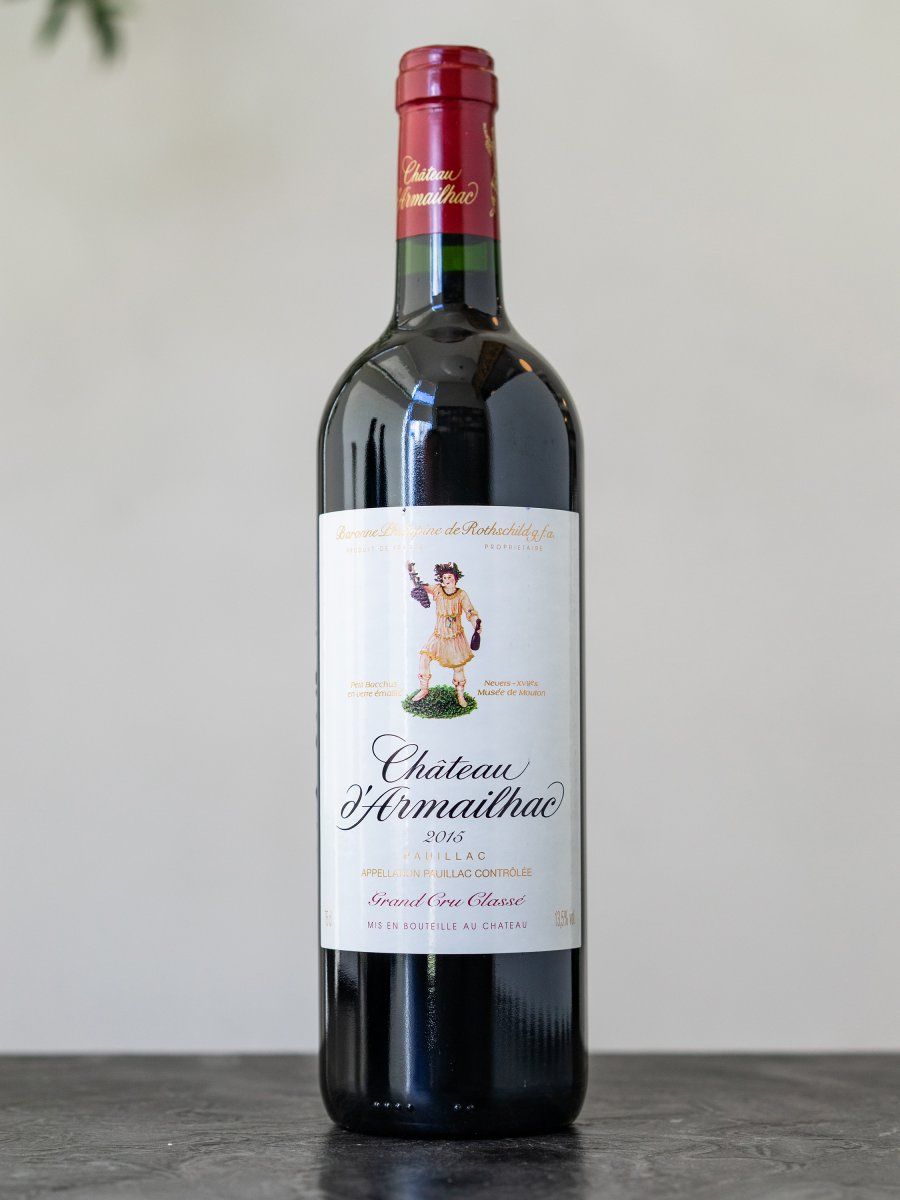 Купить вино Chateau d`Armailhac Grand Cru Classe Pauillac в винном ресторане Остерия цена Вино Chateau d`Armailhac Grand Cru Classe Pauillac / Шато д`Армаяк Гран Крю Классе Пойяк