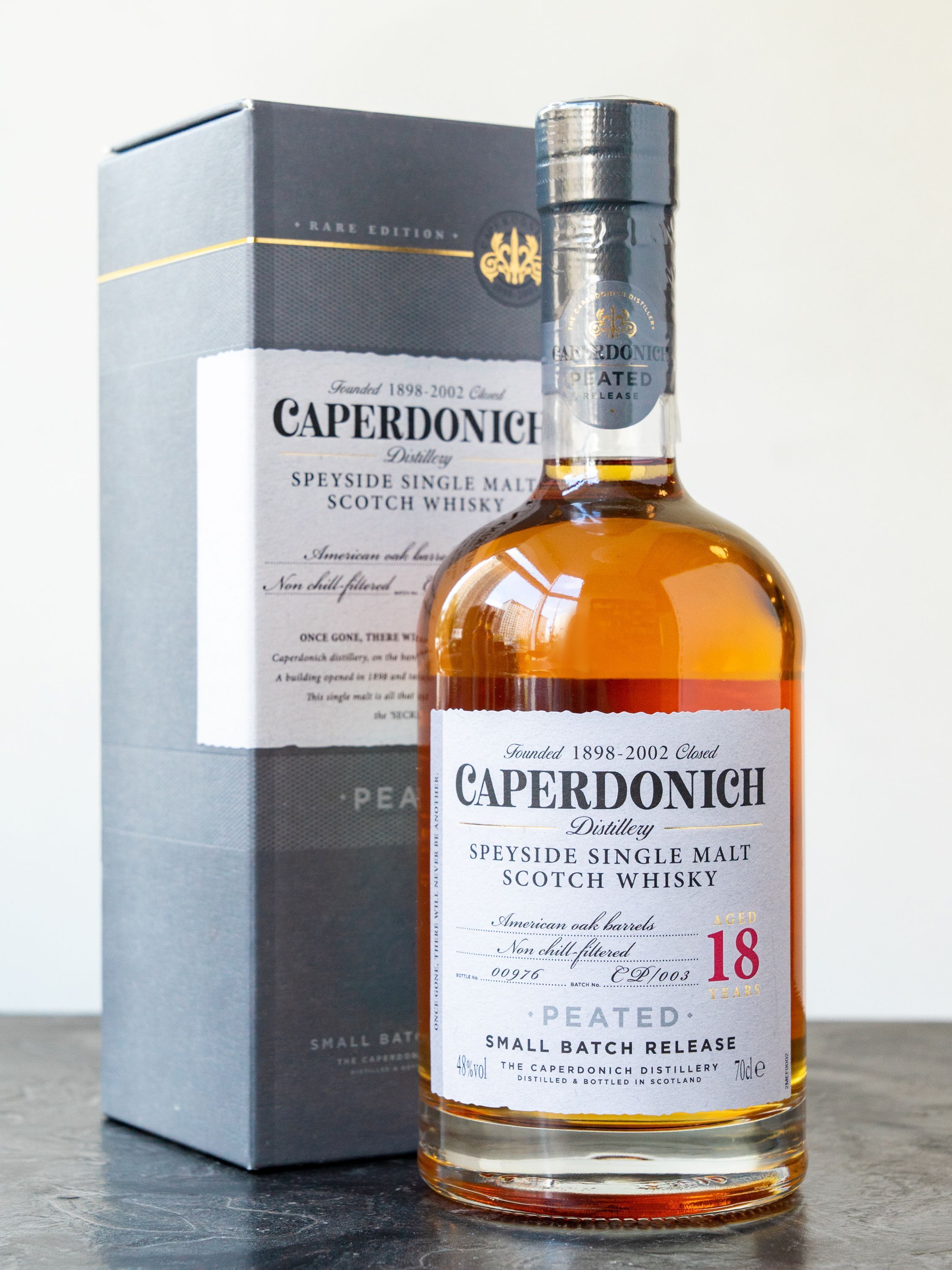 Виски Caperdonich 18 years Peated купить в ресторане Остерия - лучшая цена Виски Caperdonich 18 years Peated / Капердоник 18 лет