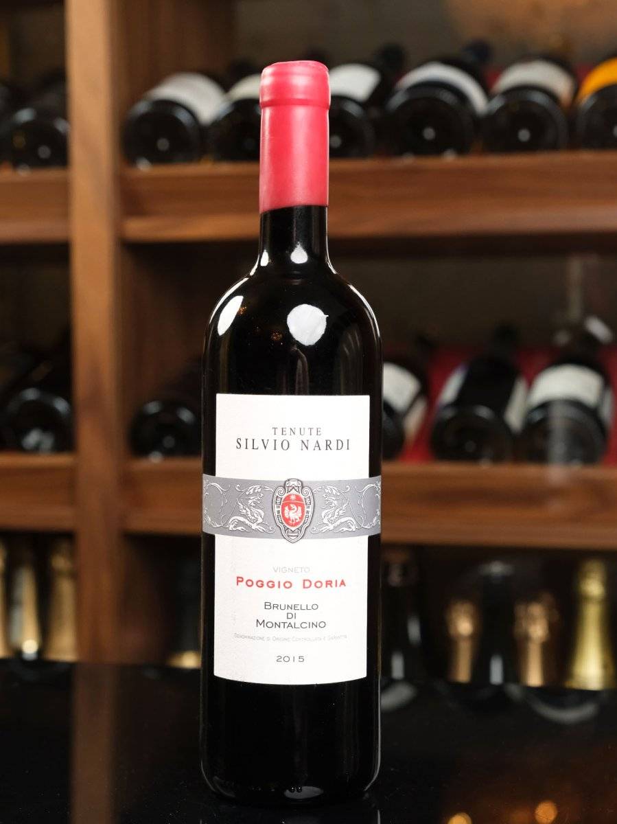 Вино Brunello di Montalcino Poggio Doria Tenute Silvio Nardi 2015 / Брунелло ди Монтальчино Винето Поджио Дория Тенуте Сильвио Нарди