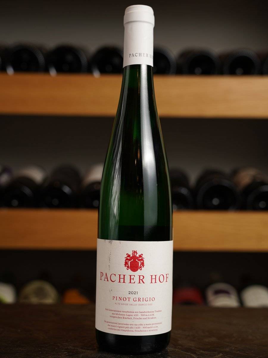 Вино Pacher Hof Pinot Grigio купить в винном ресторане Остерия - лучшая цена Вино Pacher Hof Pinot Grigio / Пино Грижио Пахер Хоф