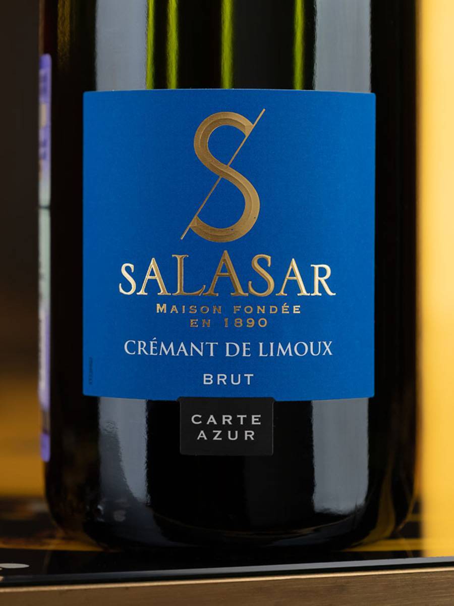 Игристое вино Salasar Carte Azur Cremant de Limoux / Креман де Лиму Салазар Карт Азур