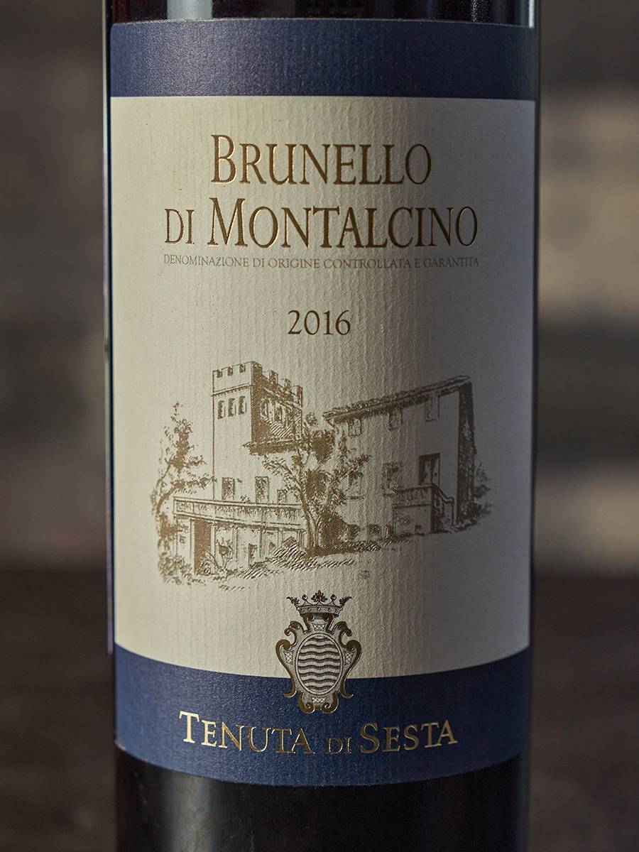 Этикетка Tenuta Di Sesta Brunello Di Montalcino 2016