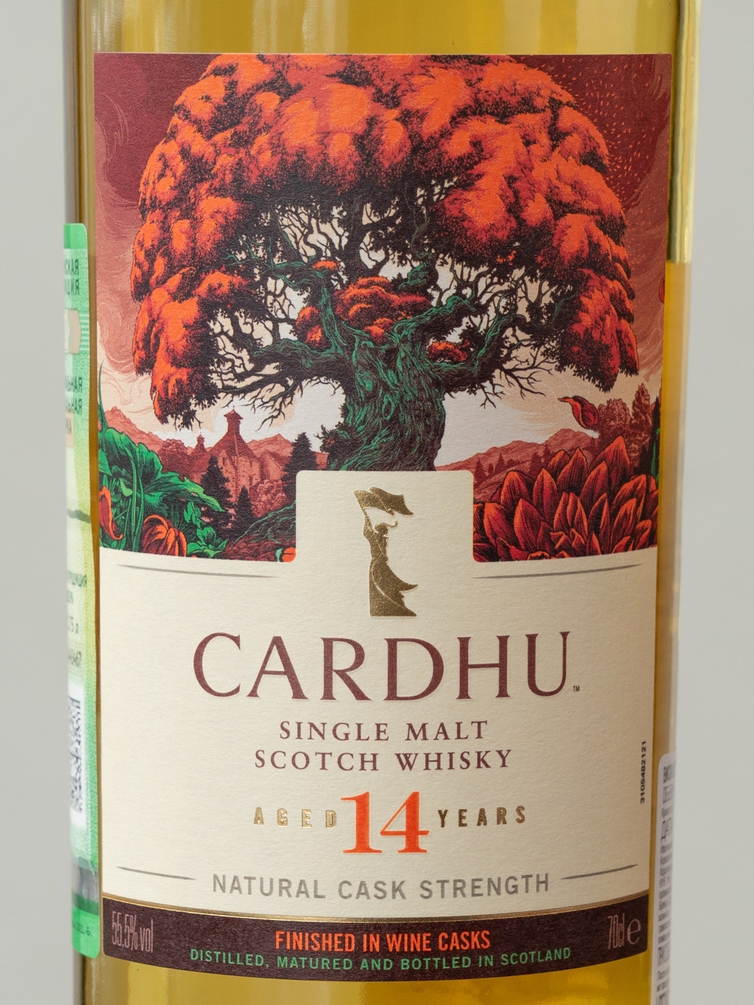 Этикетка Cardhu 14 Years Old Special Release